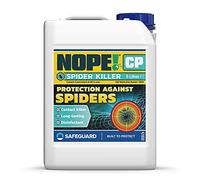 NOPE! Spider Killer Spray Repellent - Contact Killer. For all Types of Spiders. Residual Action, Odourless, Non-Staining for Indoor and Outdoor Use. 5 Litre