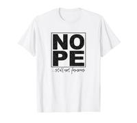 Nope ...Still Not Famous Value Graphic T-Shirt, Men, White, XL