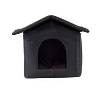 NOPEILVI/Waterproof Cat House Foldable Pet Shelter Collapsible Weatherproof Pet Cave Winter Warm Animal Shelter 35x33x30cm Dog House,Dog Cave,Outdoor Pet House,Weatherproof Dog House,Cat