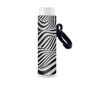 Nopersonality Chapstick Holder Keychain Clip-on Zebra Stripes Sleeve Chap Stick Pouch Lip Balm Lipstick Tracker for Women Girl