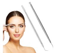 NOPKESV Eyelash Comb Eyelash Lifting Tool Stainless Steel Eyelash Lifting Separator Mascara Eyelash Separator Lash Lift Accessories for Eyelash Extension Pack of 2