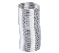 NOPOXA 50 Loop Metal Wire Memory Steel Wire for Jewelry Making Beading Bracelet Earrings Findings Bangles Necklace Rings