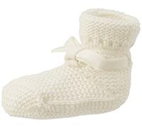 Noppies Baby Unisex Kid's U Booties Knit Nelson, White-C001, 1-Size