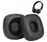 NOPVUFA 1 Pair Replacement Ear Pads for Major IV Bluetooth Headphones, High-Quality Replacement Pads Made of Protein Leather & Memory Foam for Major 4 Headset, Soft Ear Cushion Accessories, Black