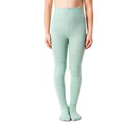 NOQ Children Thin Tights with Beautiful Print Girls Patterned Pantyhose 40 DEN School Dance Ceremony Casual, Pineapple Neo Mint 8-9 years (140-146)