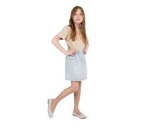 NOQ Girl's Tights 20 Denier Classic Semi-sheer School Footed Soft Ballet Dance Casual Pantyhose Durable Plain Teen Everyday Stockings, Naturel 8/9 years (128/134 cm)