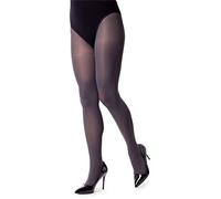 NOQ Womens Plain Tights 40 Denier Casual Colour Pantyhose Sensual Footed Stockings Semi-sheer Mireille, Antracyt M