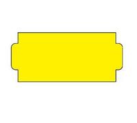 NOR 24x11mm Yellow Peelable Labels (18k) for NOR 3/9 D Price Gun