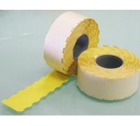 NOR D 24x11mm Std Yellow, Removable Labels (54k) for NOR 2/9 D Price Gun