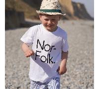 Nor-Folk. Kids T-Shirt - 3-4YEARS, White