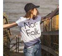 Nor-Folk. Unisex T-Shirt - Extra Large, Black