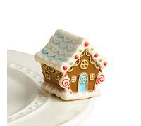 Nora Fleming Hand-Painted Mini: Candyland Lane (Gingerbread House) A218