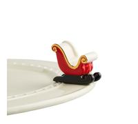 Nora Fleming traîneau - Winter Durée peint à la main en céramique Charm - A198