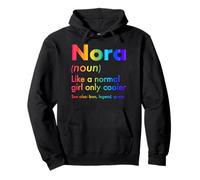 Nora Like A Normal Girl Only Cooler Queen First Name Pullover Hoodie