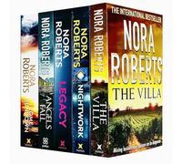 Nora Roberts Collection 5 Books Set (The Villa, Nightwork, Legacy, Angels Fall & Come Sundown)