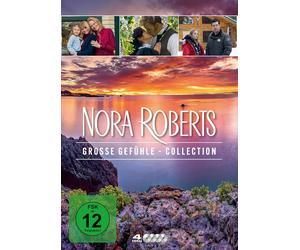NORA ROBERTS: GROßE GEFÜHLE-COLLECTION (4 FILME) - VARIOUS 4 DVD NEW