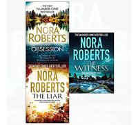 Nora roberts obsession, liar, witness 3 books collection set