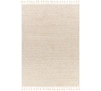 Nora Rug - Geometric High Pile Berber - Beige - Sizes Available