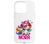 Nora Unicorn Name Personalized Design Case for iPhone 15 Pro Max