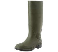 Nora Unisex Adults’ Como Rain Boot, Professional Wellington Boot for Building, Mining and Road, Very good Resistance to Acids, Manure and Fertilisers, Green, 8 UK