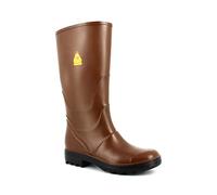 Nora Unisex Adults Country Work Boots, Professional Wellington Boot for Agriculture and Forestry, Brown, 12 UK (47 EU)