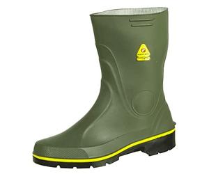 Nora Unisex Adults Farm Work Boots, Professional low boot for agriculture and forestry, Green, 12 UK (47 EU)