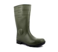 Nora Unisex Adults Gorex Safety Boots, Very good Resistance to Chemical Substances, Extremely Soft and Flexible even at Low Temperatures, Safety Wellington Boot for Building, Agriculture, Green, 10 UK