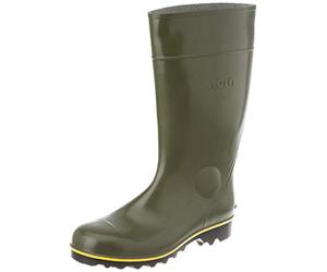 NORA Unisex Adults Jan Knee High Work Boot, Professional Boot for Agriculture and Forestry, Highly Resistant to Chemical substances, Extremely Soft and Flexible at Low Temperatures, Green, 10.5 UK