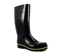 Nora Unisex Adults Jan Knee High Work Boot, Professional Wellington Boot for Agriculture and Forestry, Highly Resistant, Extremely Soft and Flexible even at Low Temperatures, Black,7.5 UK