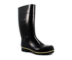 Nora Unisex Adults Jan Knee High Work Boot, Professional Wellington Boot for Agriculture and Forestry, Highly Resistant, Extremely Soft and Flexible even at Low Temperatures, Black,7.5 UK