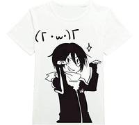 Noragami Aragoto Yato Short Sleeve Men T Shirt White Tee Summer Cosplay Tops