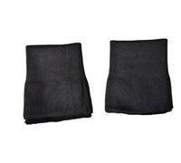 Noraling Knit Cuffs for Jacket,Seamless Rib Cuffs 1Pair for Sleeve Extender or Replacement (Black)