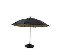 Noraling Mini Sun Shade Umbrella with Windproof Base - Protects Drinks, Phones, and Devices from Sun, Wind, Debris and Light Rain - for Pool,Tabletop, Camping, Patio, Outdoor Work
