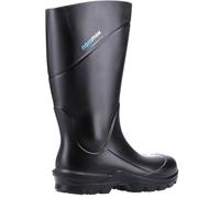Noramax Pro S5 Full Safety Polyurethane Boot Black/Black | BushWear