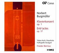 Norbert Burgmul Norbert Burgmüller: Klavierkonzert, Op. 1/Entr' (CD) (US IMPORT)