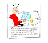 Emotional Rescue - 'Password' - Humorous Norbert and Val Birthday Card