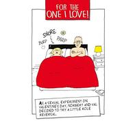 Norbert & Val Valentine's Card, For The One I love, Norbert & Val Decided to Try a Little Role Reversal!, Valentines Day Card to The One I Love