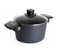 Norbert WOLL Diamond Lite NB-DPI-128-L Cast Iron Induction Casserole Made of Aluminium, Suitable for All Types of Cookers, up to 250 °C, Diameter: 28 cm, Capacity: 7.5 litres