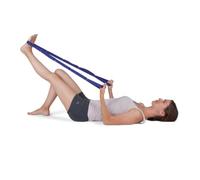 Norco Stretch Strap with Loops for Physical Therapy, Flexibility, Workout with Exercise Book. Improve Freedom of Movement by Stretching Hamstrings, Knees, Back etc. (193 cm Long)
