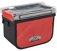Norco Unisex - Adult Yukon Handlebar Bag, Red, Black, 25 x 14 x 20 cm