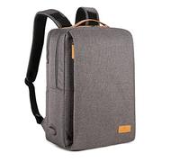 Nordace Siena - 15.6 Inch Laptop Backpack for Men & Women with USB Charging Port, Waterproof - Daily, Travel, or Work, Gray, 19L, Travel Backpacks