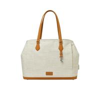 Nordace Siena Pro Tote Plus - Spacious 15 Inch Laptop Work Tote Bag for Everyday & Travel, Beige, normal