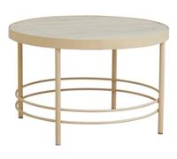 NORDAL Jungo Sand Round Coffee Table