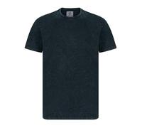 Nordam Men's Vintage Style Acid Wash Crew Neck T-Shirt - Premium 220 GSM Thick Jersey Cotton