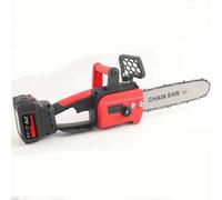 Nordara 12 Inch Cordless Electric Chainsaw 4000W Brushless Wood Cutter in Red | Size: 19kg Nordara Red 19kg
