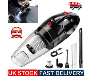 Nordara 120W Cordless Handheld Vacuum Cleaner Portable in Black | Size: 100 cm Nordara Black 100 cm