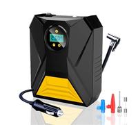 Nordara 12V 150PSI Portable Car Tyre Inflator Electric Air Compressor in Black Nordara Black