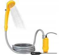 Nordara 12V Portable Car Shower Camping Shower Outdoor Electric in Yellow Nordara Yellow