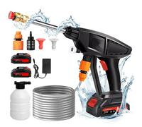 Nordara 2 Battery Cordless Car High Pressure Washer Jet Gun Nordara Multicolor