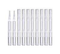 Nordara 20PCS 3ML Empty Twist Nail Polish Cuticle Oil Pens with Brush in Clear